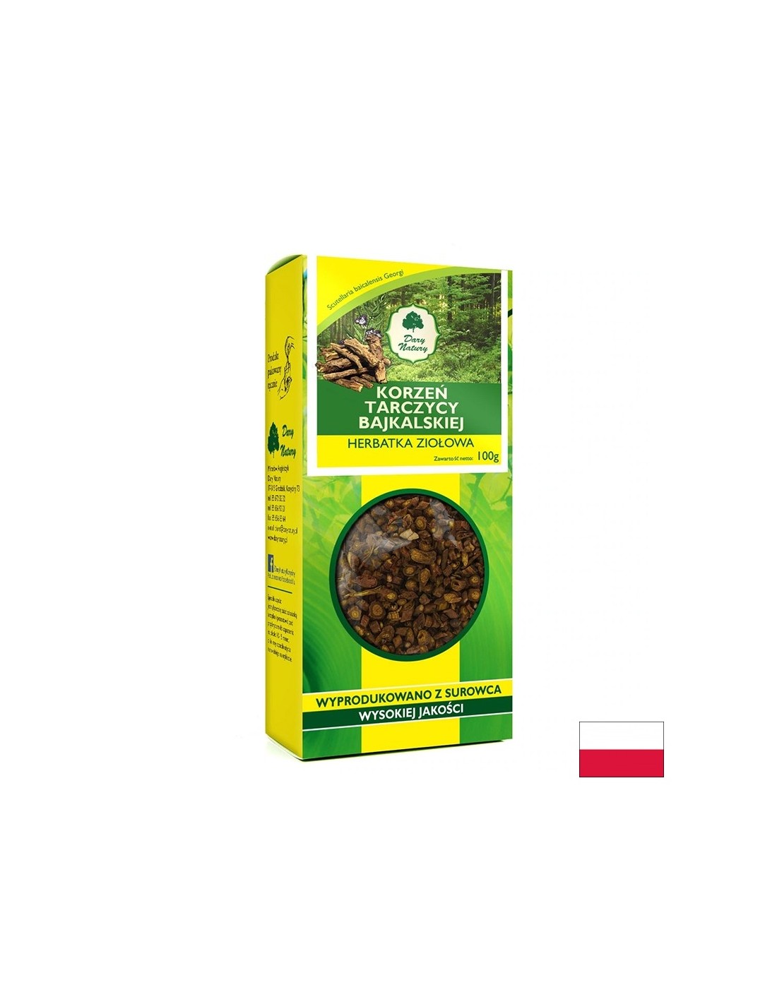 Radice della calotta cranica del Baikal, 100 g