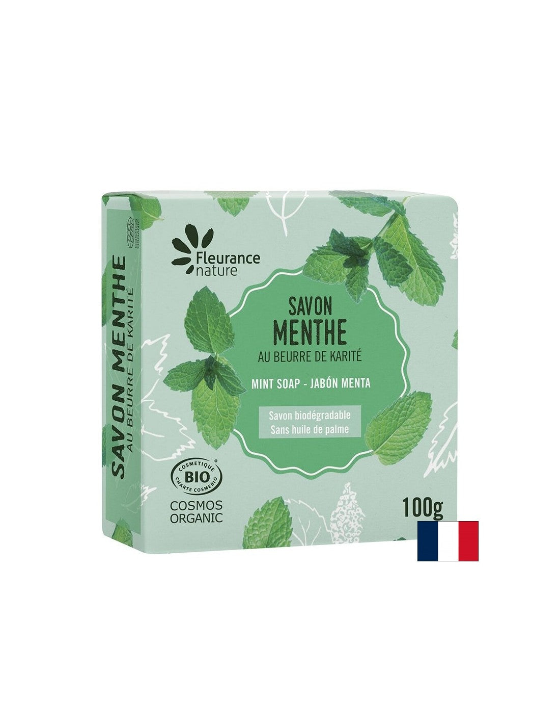 Sapone alla menta, 100 g Fleurance Nature