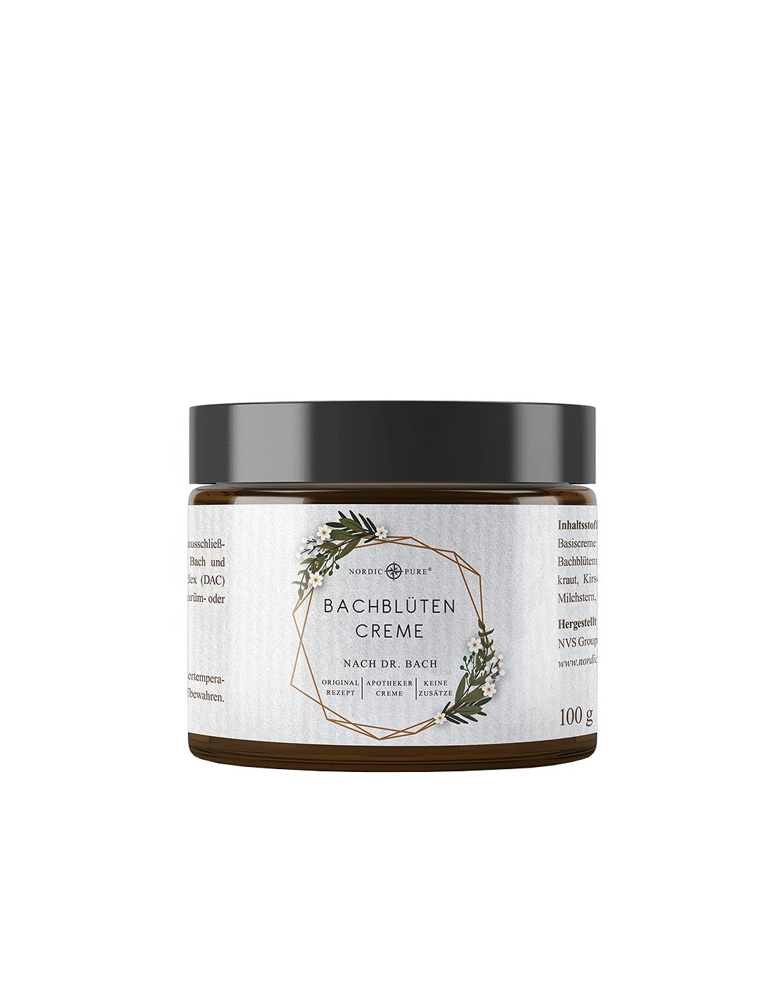 Crema alle essenze floreali - Secondo il metodo del Dr. Bach, 100 g