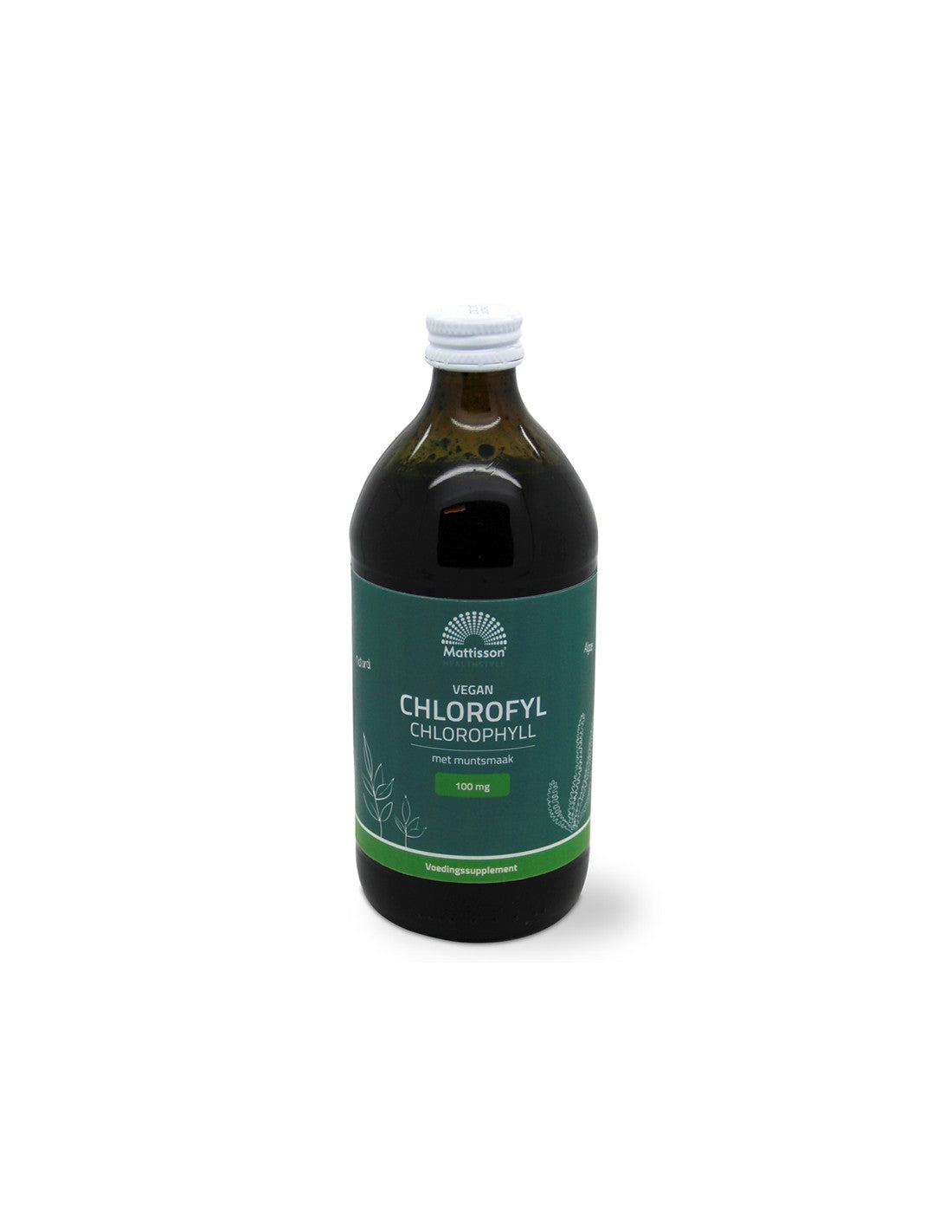 Disintossicante - Clorofilla, 100 mg x 500 ml, aromatizzato alla menta