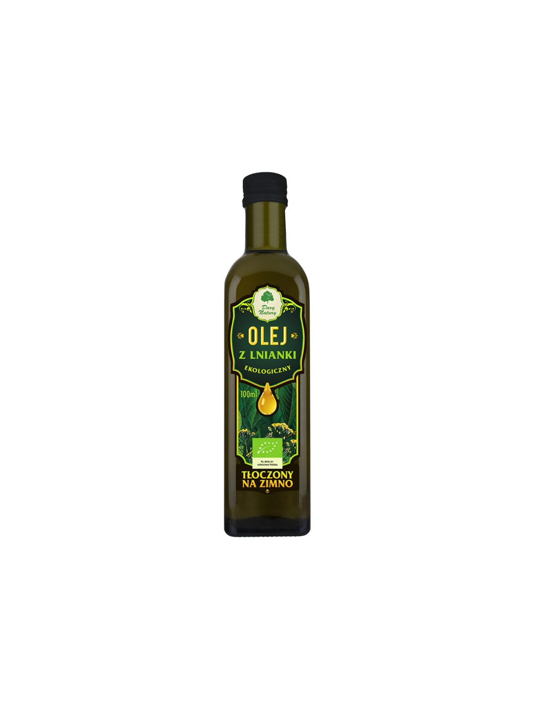 Olio di lino biologico, 100 ml
