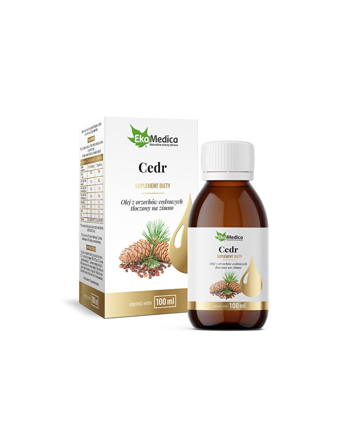 Olio di pinoli spremuto a freddo, 100 ml