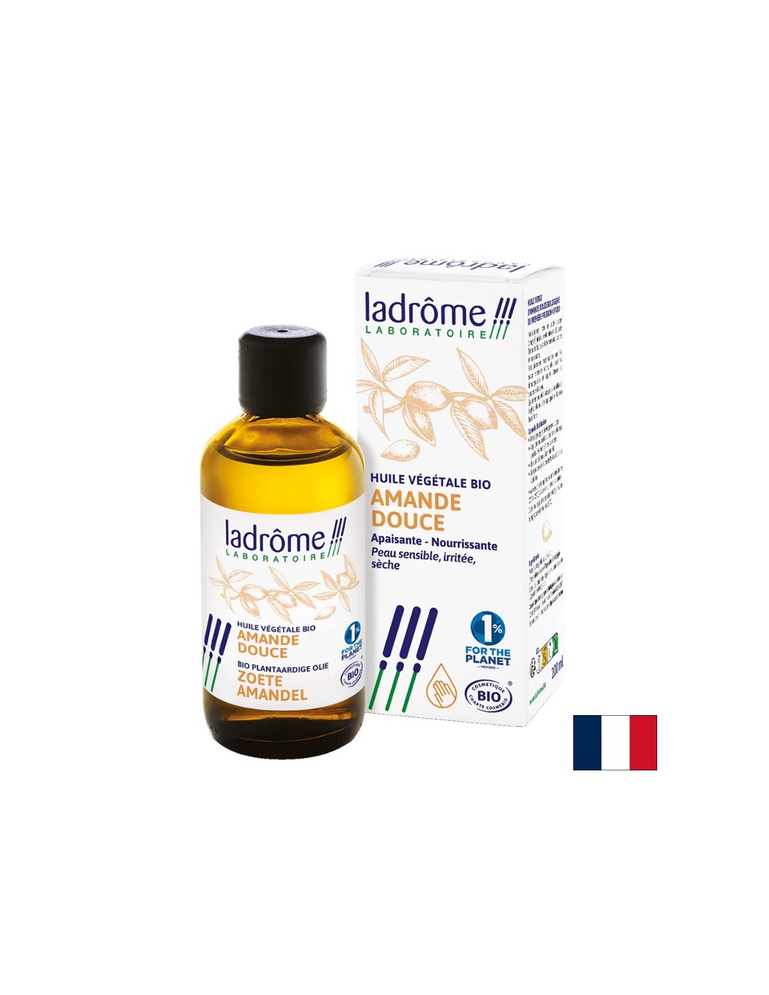Cura della pelle - Mandorle dolci (olio essenziale BIOLOGICO), 100 ml