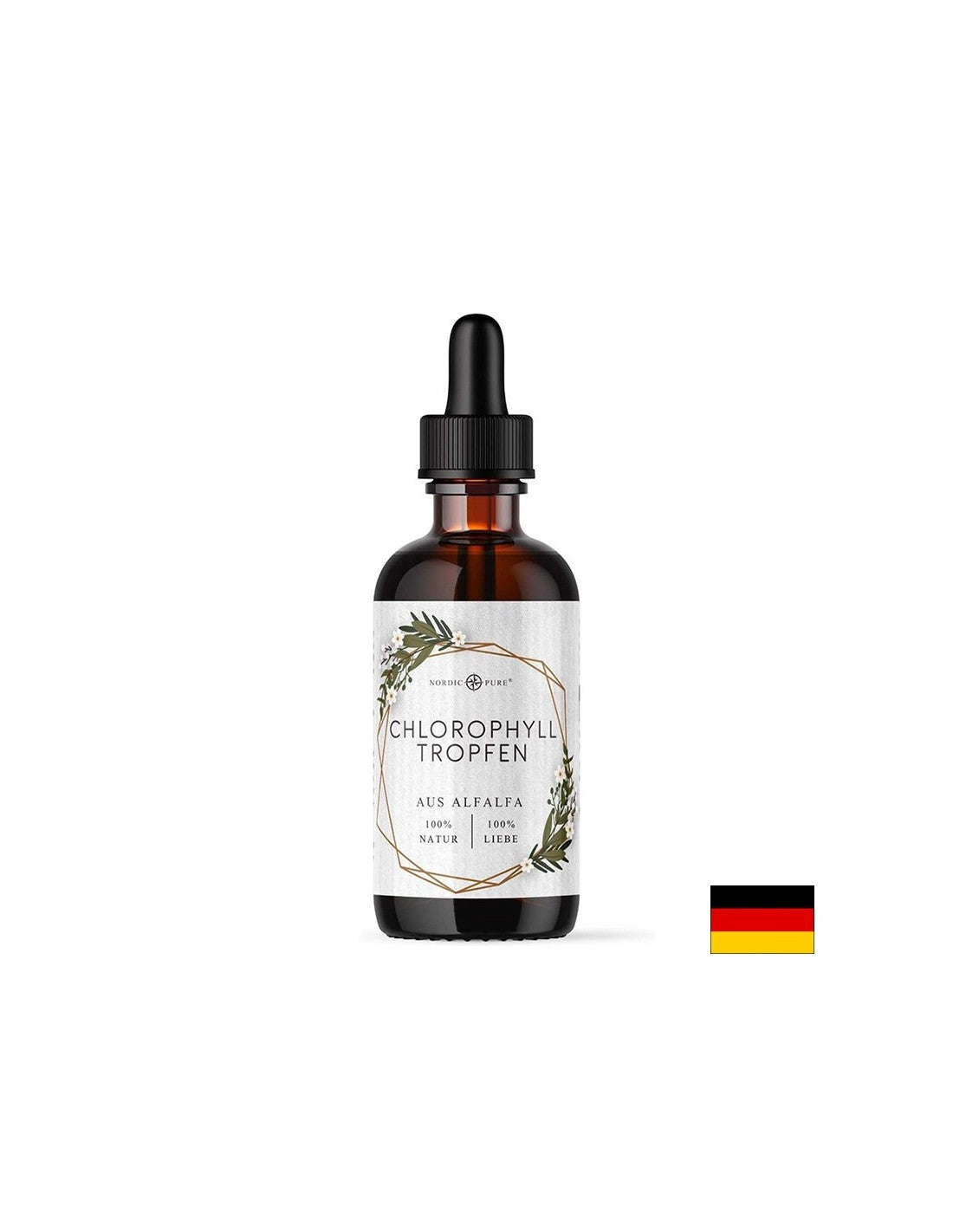 Clorofilla di erba medica - Per disintossicazione, Gocce, 100 ml NVS