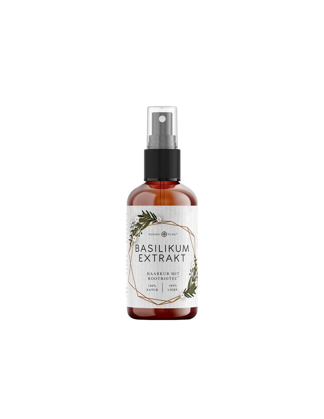 Tonico anticaduta con estratto di basilico, spray da 100 ml