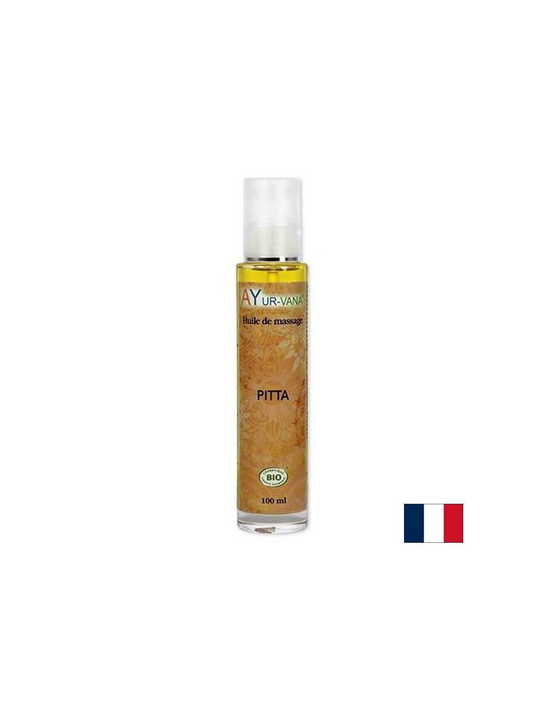 Olio da massaggio ayurvedico per riequilibrare Pitta dosha, spray, 100 ml