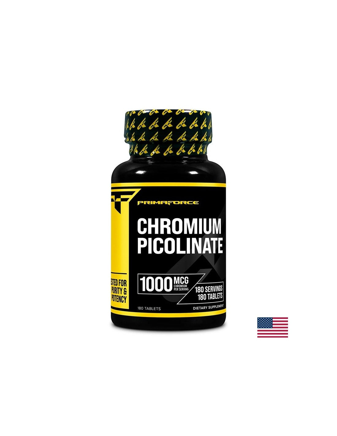 Controllo della glicemia - Cromo (picolinato), 1000 µg x 180 compresse
