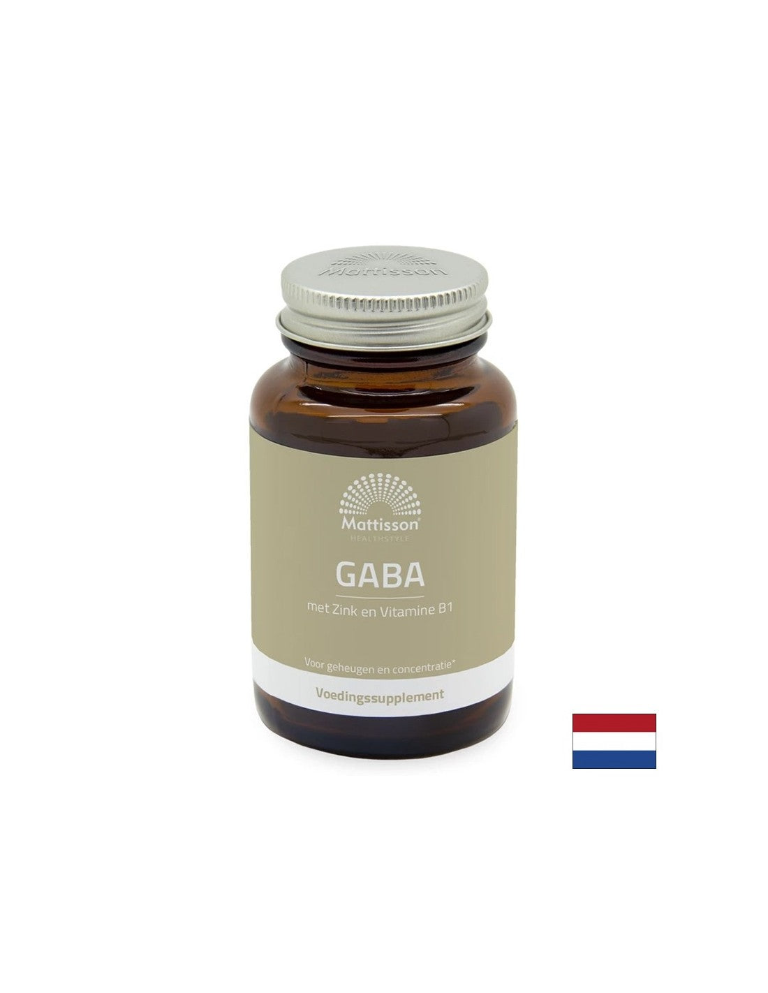Stress e buon umore - GABA 1000 mg + Zinco e Vitamina B1, 60 compresse