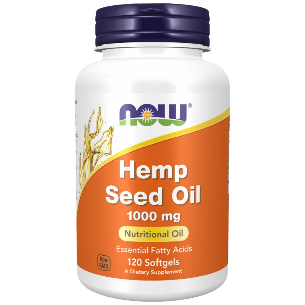 Olio di semi di canapa 1000 mg - 120 capsule molli