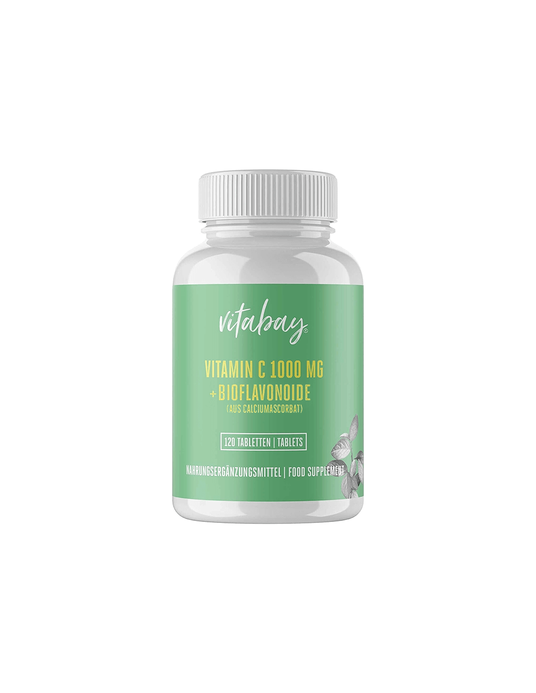 Immunità forte, ossa e denti sani - Vitamina C 1000 mg + Bioflavonoidi, 120 compresse