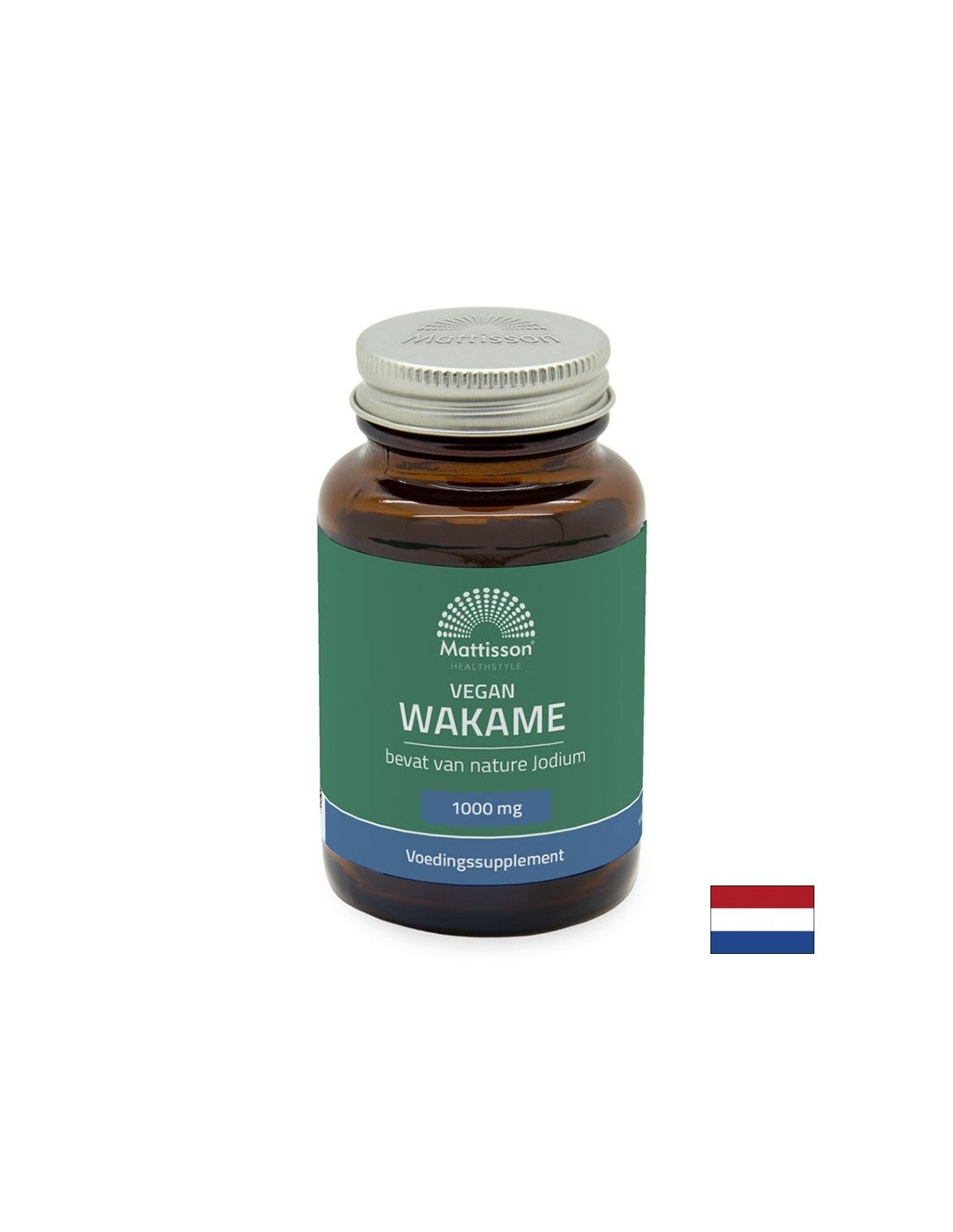 Ghiandola tiroidea - Wakame (alga), 1000 mg x 60 capsule <tc>Mattisson Healthstyle</tc>