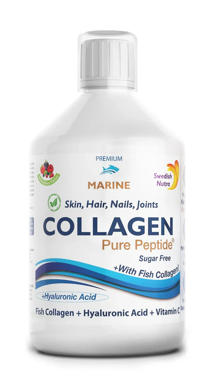 Collagene di Pesce 10000 mg con acido ialuronico 50 mg - 500 ml