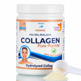 Polvere di collagene di pesce 10000 mg Peptide puro 300 g