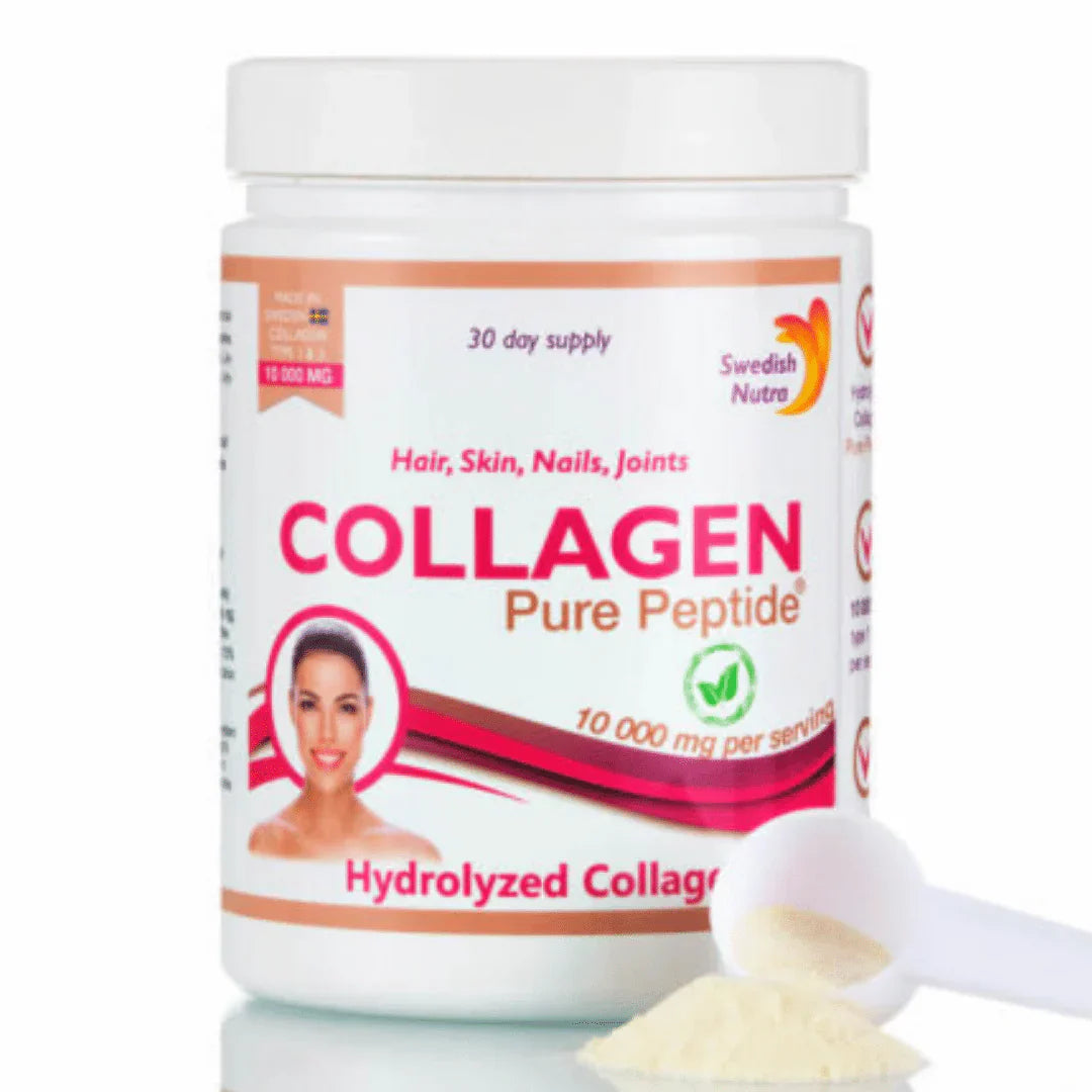 Polvere di collagene di manzo 10000 mg Peptide puro 300 g