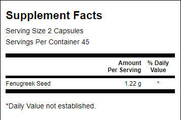 Seme di fieno greco 610 mg - 90 capsule