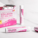 Collagene di Pesce 12.500 mg con Retinolo, Elastina e Acido Ialuronico - 20 x 25 ml