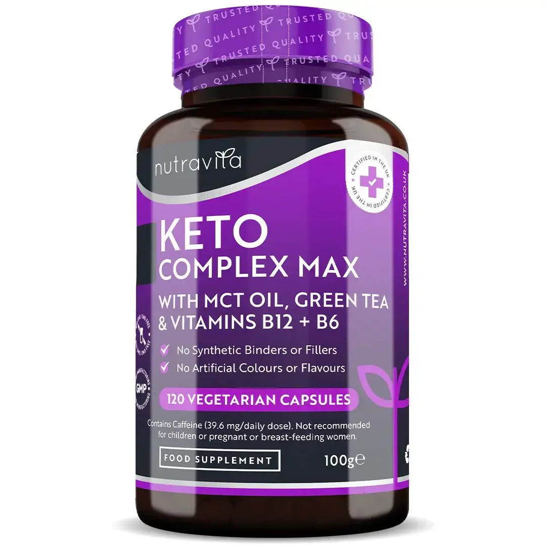 Keto Complex Max /120 capsule, 60 dosi/ <tc>Nutravita</tc>