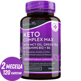 Keto Complex Max /120 capsule, 60 dosi/ <tc>Nutravita</tc>
