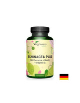 Immunità - Echinacea + Curcuma, Reishi e Vitamina C, 120 capsule