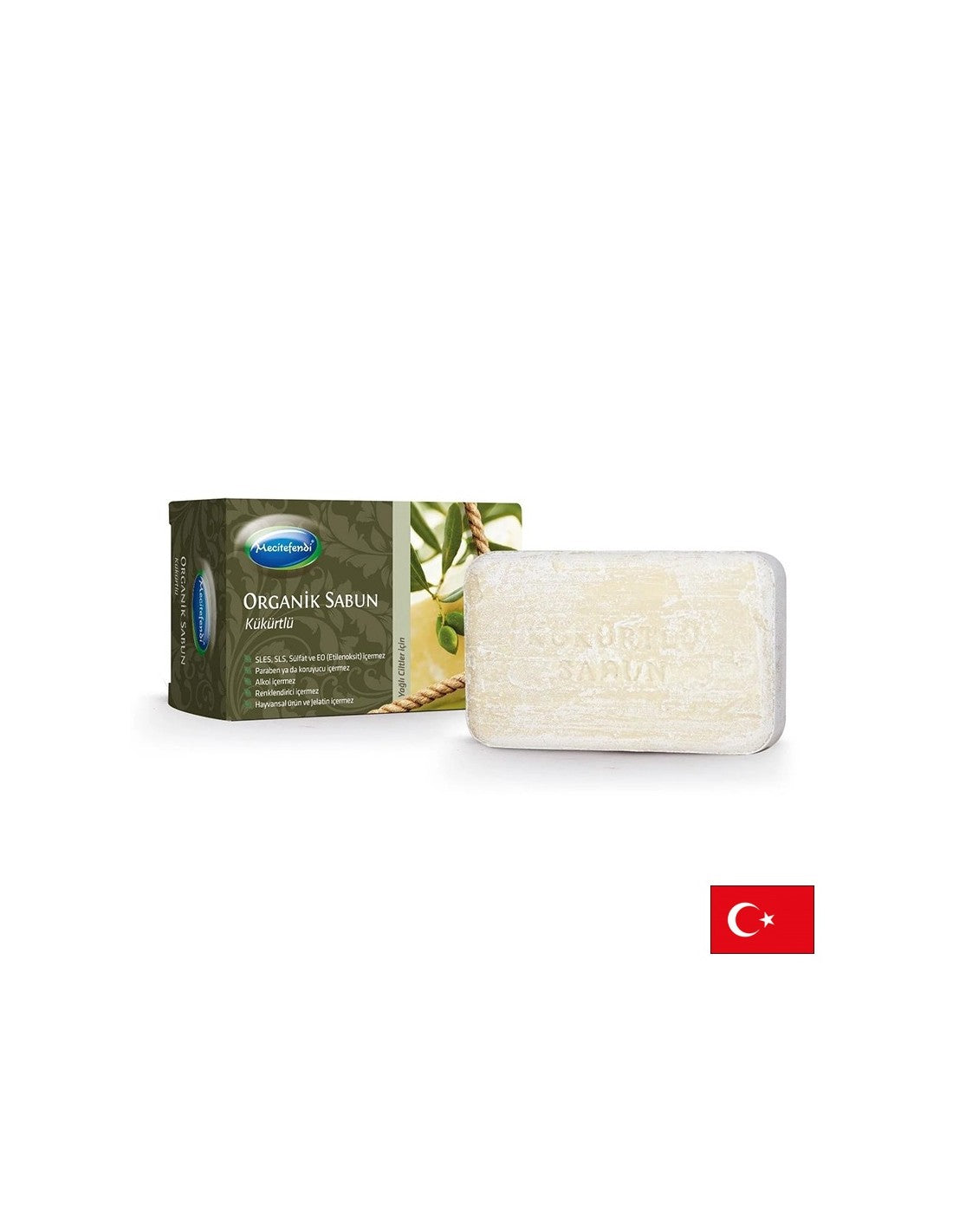 Sapone all'Olio di Oliva e Zolfo - Per pelli grasse a tendenza acneica, 125 g