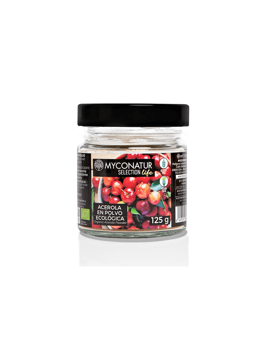 Immunità - Polvere di Acerola Bio, 125 g <tc>Myconatur</tc>