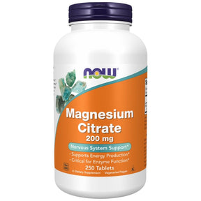 Magnesium Citrate 200 mg - 250 Tablets - Nutra Best Europe
