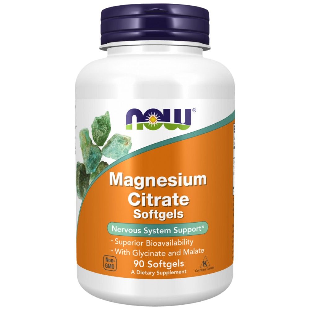 Magnesio Citrato Softgels - 90 Softgels