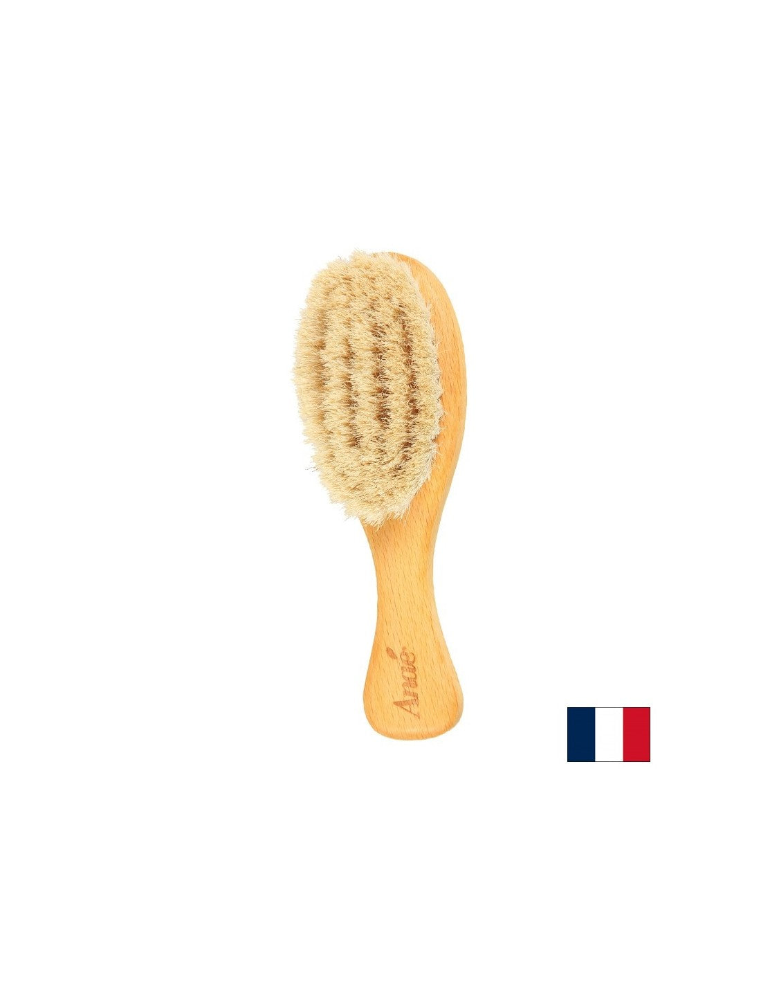 Spazzola morbida in legno per peli di bambini, 13 cm