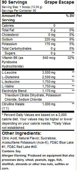 <tc>XTEND</tc> BCAA/Catalizzatore intra-allenamento!/Nuovo look - 1170 grammi
