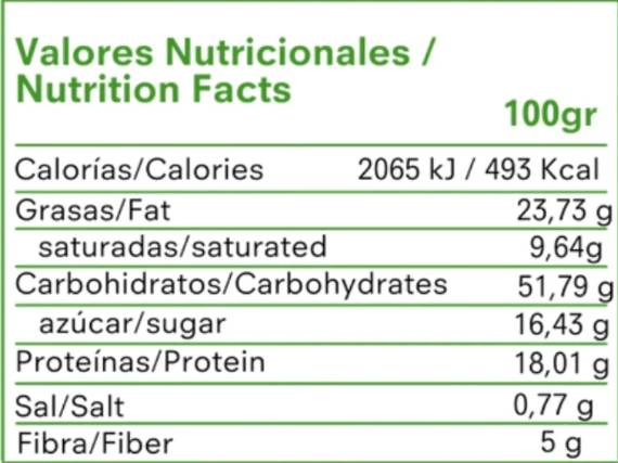 Biscotti neri | 18% di proteina - 70 grammi