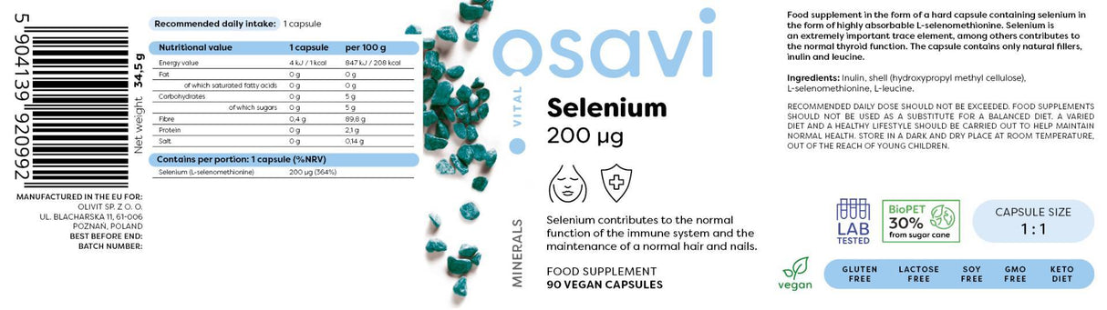 Selenio 200 mcg - 180 capsule