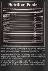 Matrice proteica isolata premium 1996 grammi