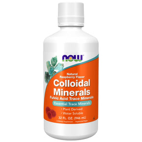 Colloidal Minerals | Fulvic Acid Trace Minerals - Raspberry Flavor - 946 ml - Nutra Best Europe