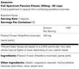Fiore di passione a spettro completo 500 mg 60 capsule