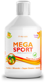 Mega Sport - vitamine + minerali + collagene 1497 mg /500 ml/