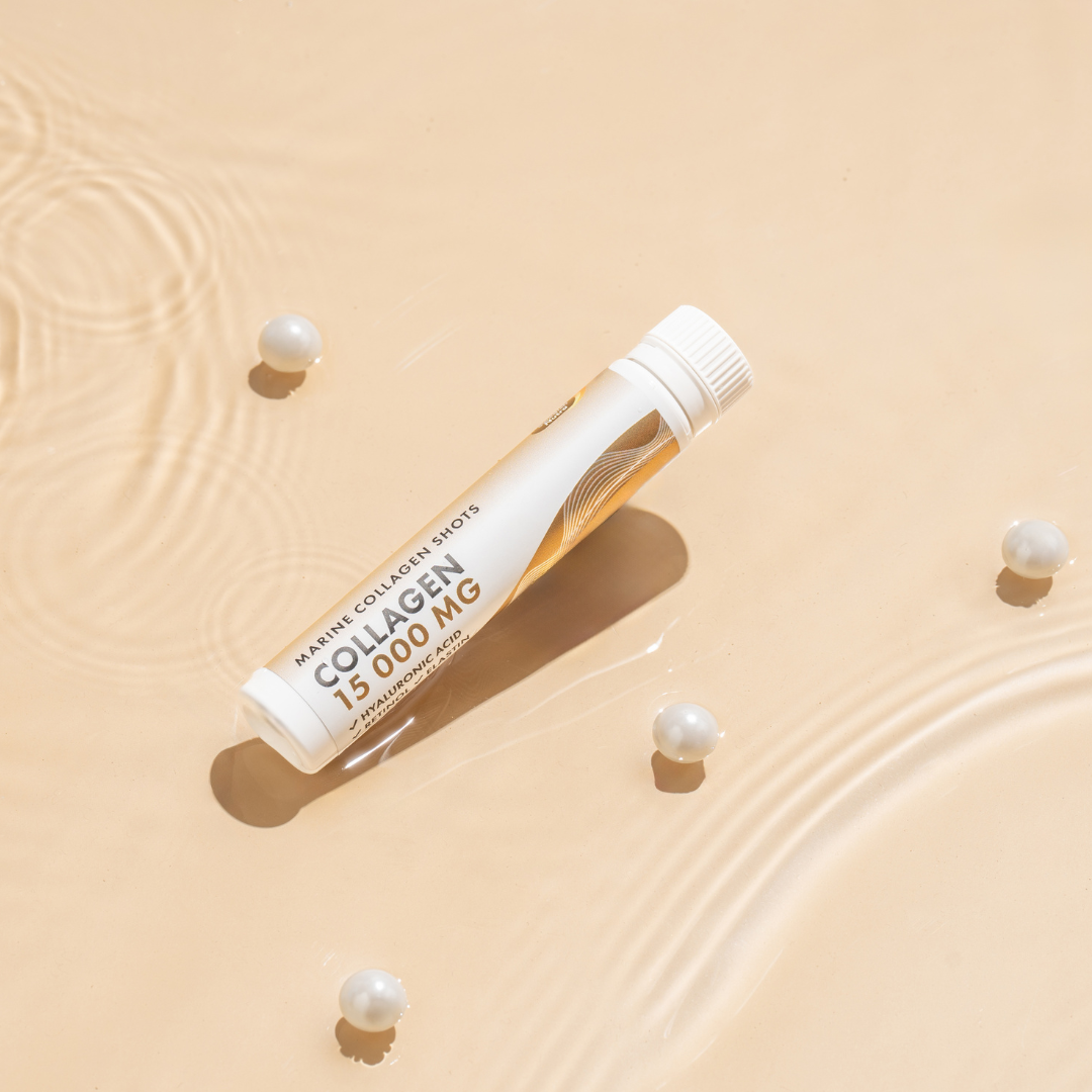 Collagene di Pesce 15.000 mg con Retinolo, Elastina e Acido Ialuronico - 30 x 25 ml