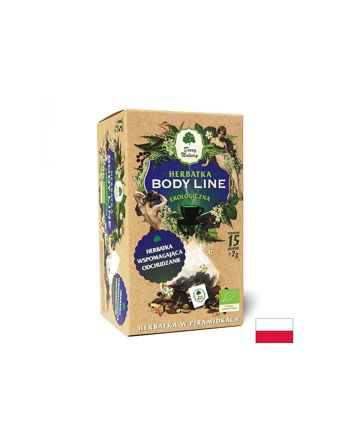 Tè dimagrante biologico, 15 buste