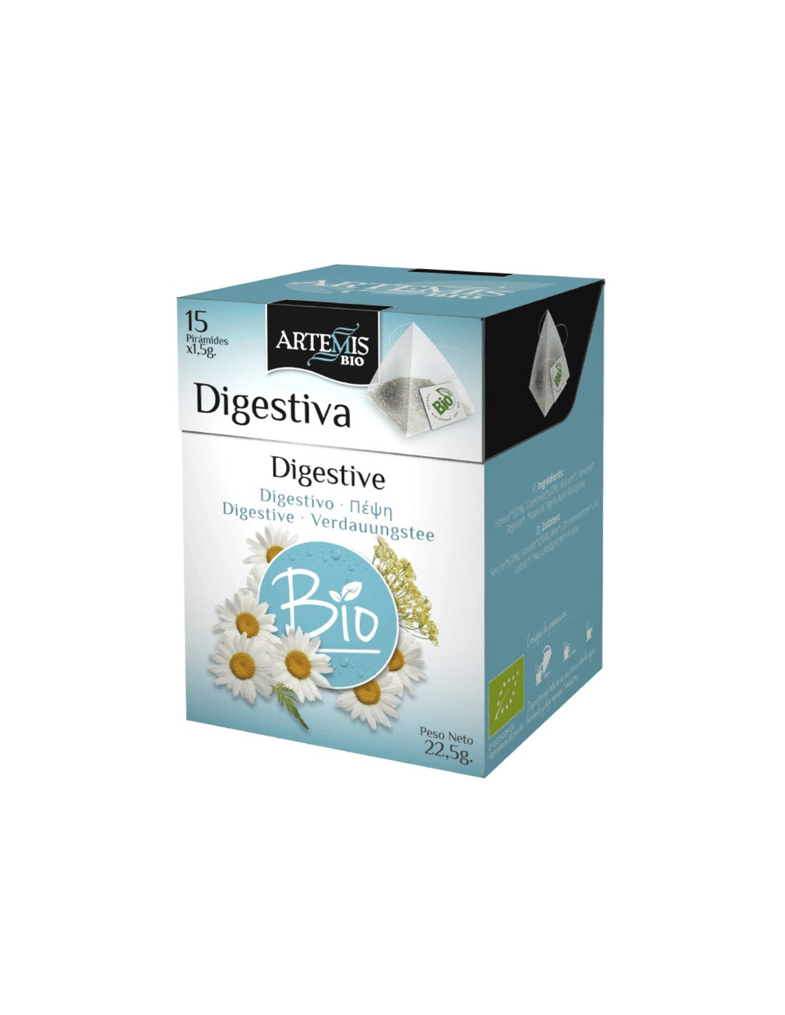 Tè per una buona digestione Bio, 15 sacchetti filtro