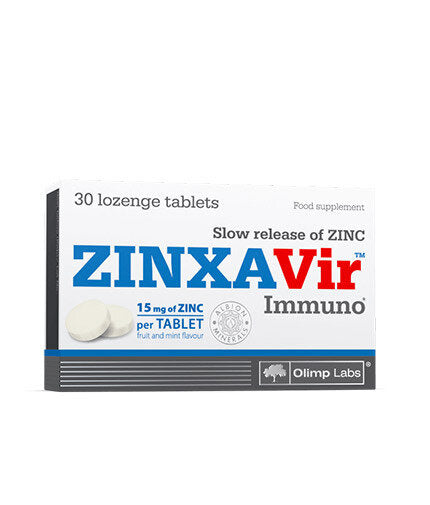 Zinco 15 mg/ZINXAVir Immuno 30 compresse masticabili <tc>Olimp</tc>