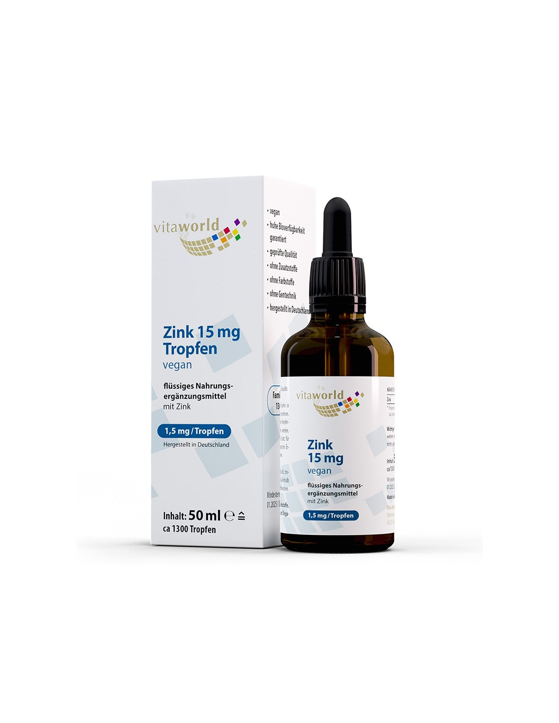 Immunità - Zinco, gocce da 15 mg x 50 ml