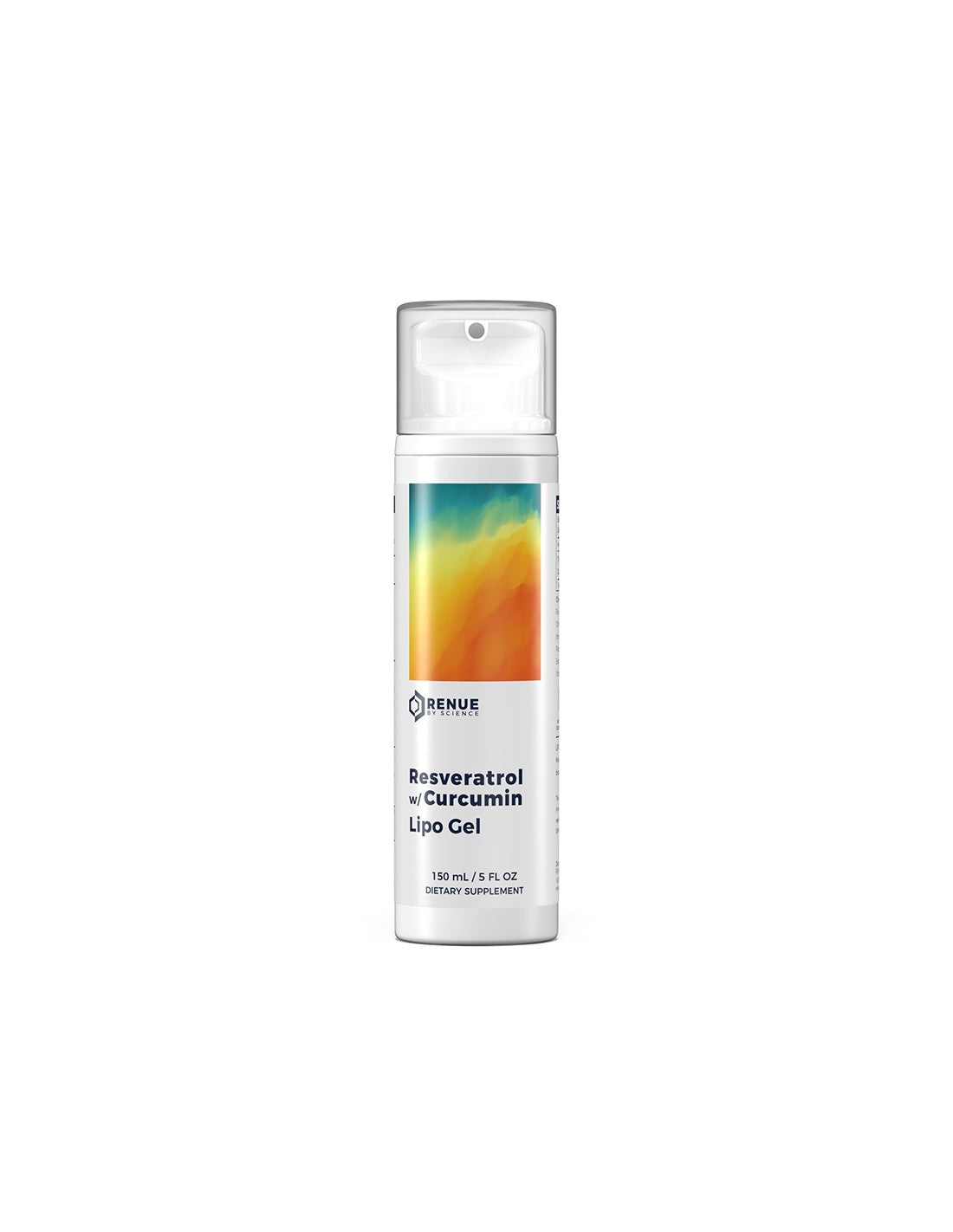Salute cellulare e cardiaca - Resveratrolo + Curcumina, gel liposomico, 150 ml
