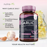 Aglio (inodore) 15000 mg (12-18% allicina) - 180 capsule molli