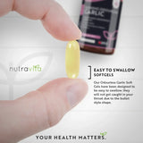 Aglio (inodore) 15000 mg (12-18% allicina) - 180 capsule molli