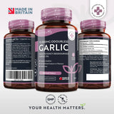Aglio (inodore) 15000 mg (12-18% allicina) - 180 capsule molli