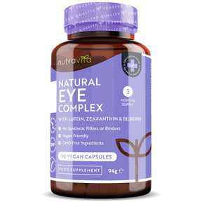 Eye vitamins /natural/ - Natural Eye Complex 90 vegan capsules - Nutra Best Europe