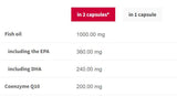 Omega -3 + Q10 - 60 Capsules
