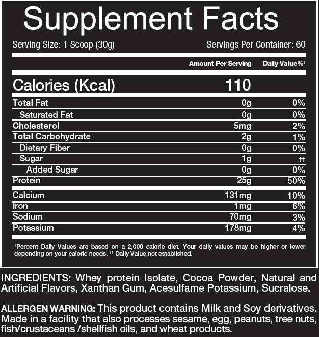 Premium ISO Whey 1000 grammi