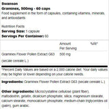 Graminex 500mg | Estratto di polline di fiori 60 capsule