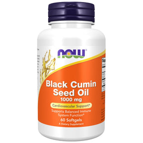 Black Cumin Seed Oil 1000 mg - 60 Gel capsules - Nutra Best Europe