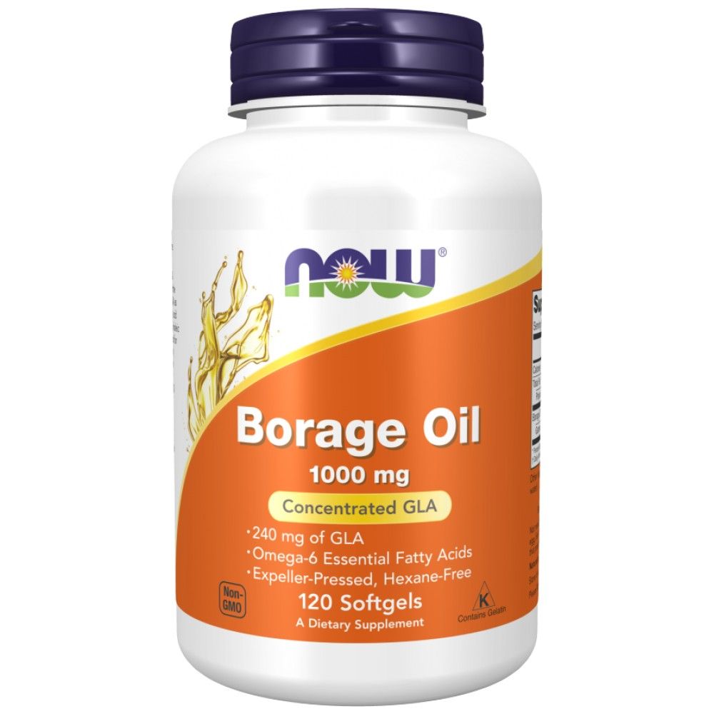Olio di borragine 1000 mg - 120 capsule gel